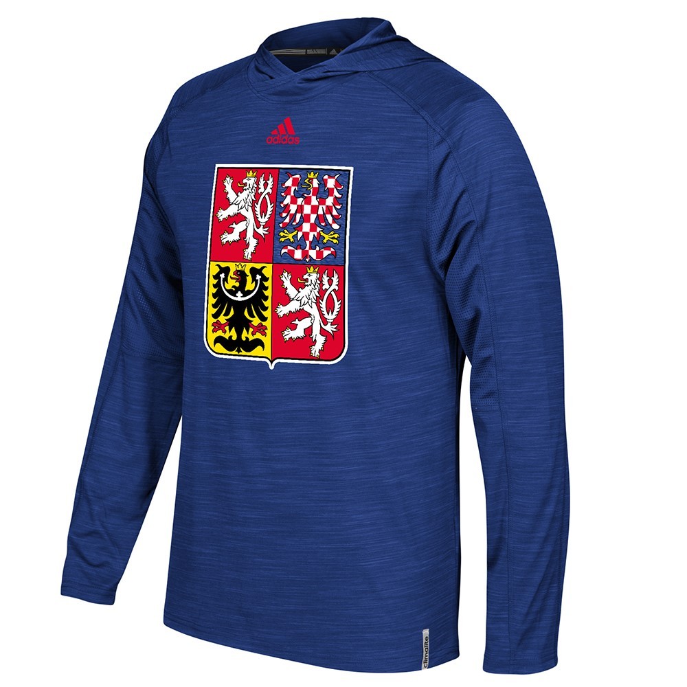 Czech Republic Adidas 2016 World Cup of Hockey Men’s ClimaCool Training Hoodie