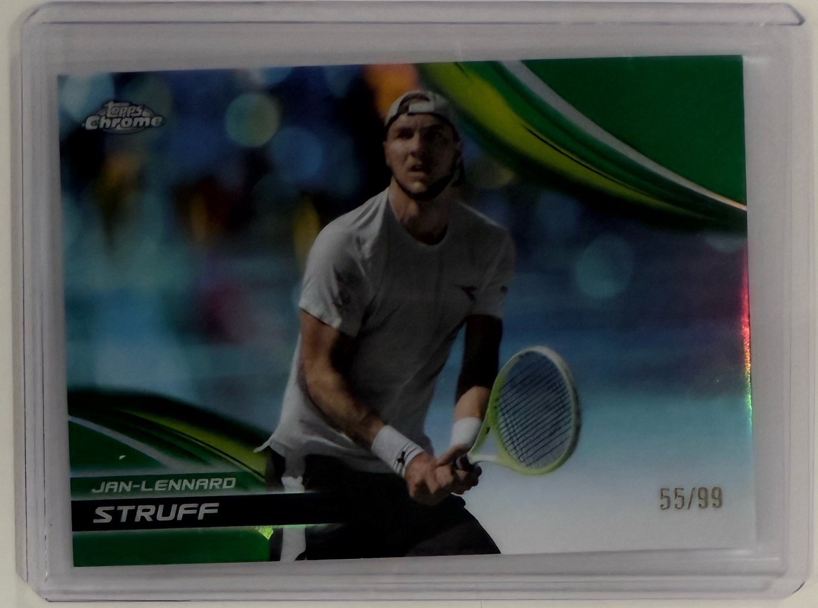 2025 Topps Chrome Jan-Lennard Struff Green Refractor #/99