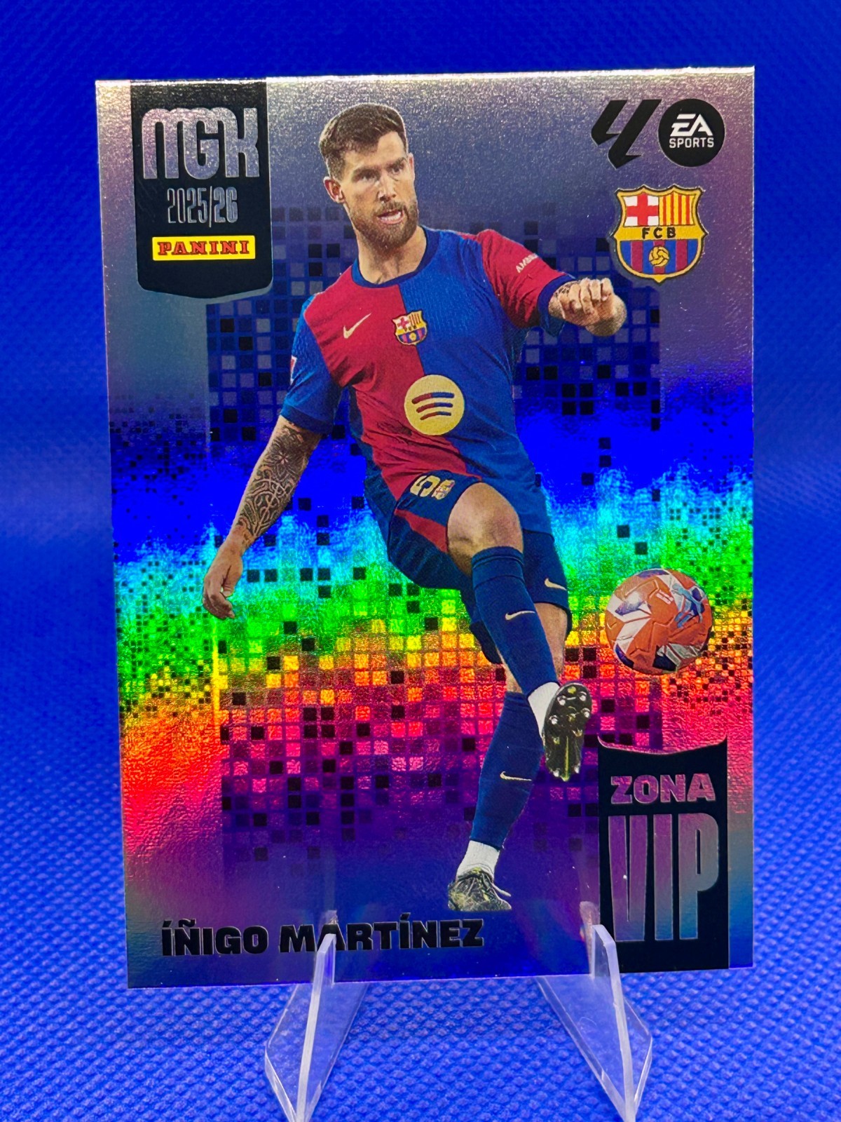 2025-26 Panini La Liga Megacracks MGK Inigo Martinez Zona VIP #396
