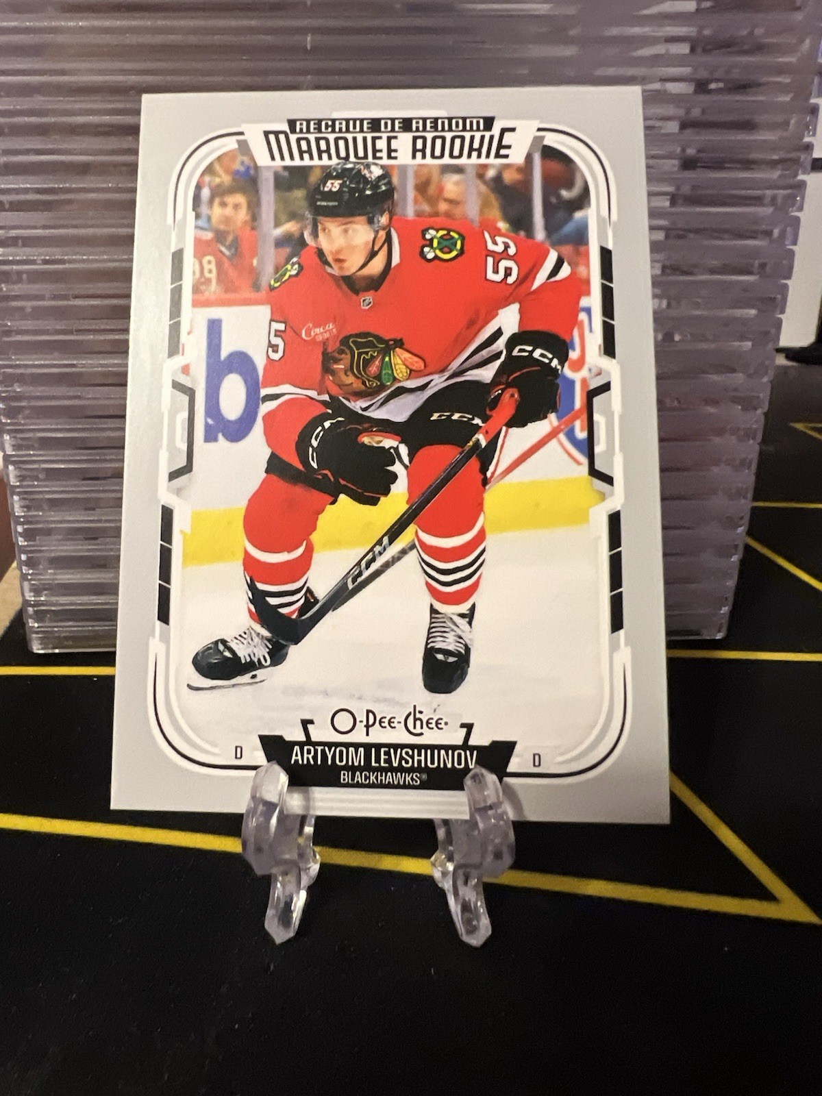 2025-26 O-Pee-Chee #541 Artyom Levshunov Chicago Blackhawks RC