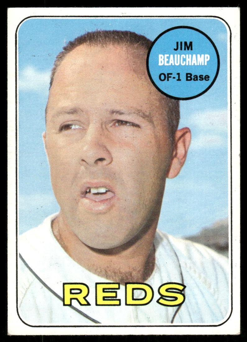 1969 Topps #613 Jim Beauchamp – GOOD
