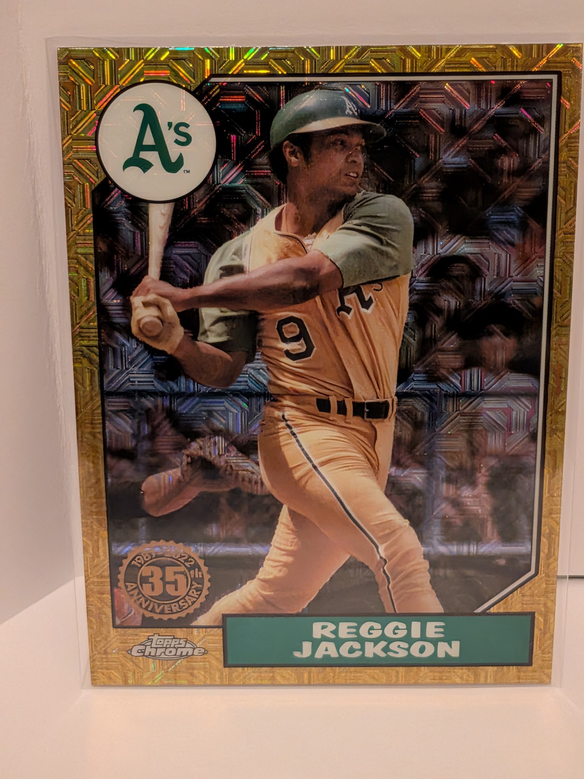 2022 Topps #T87C2-85 Reggie Jackson Topps Anniversary Chrome (Series Two)