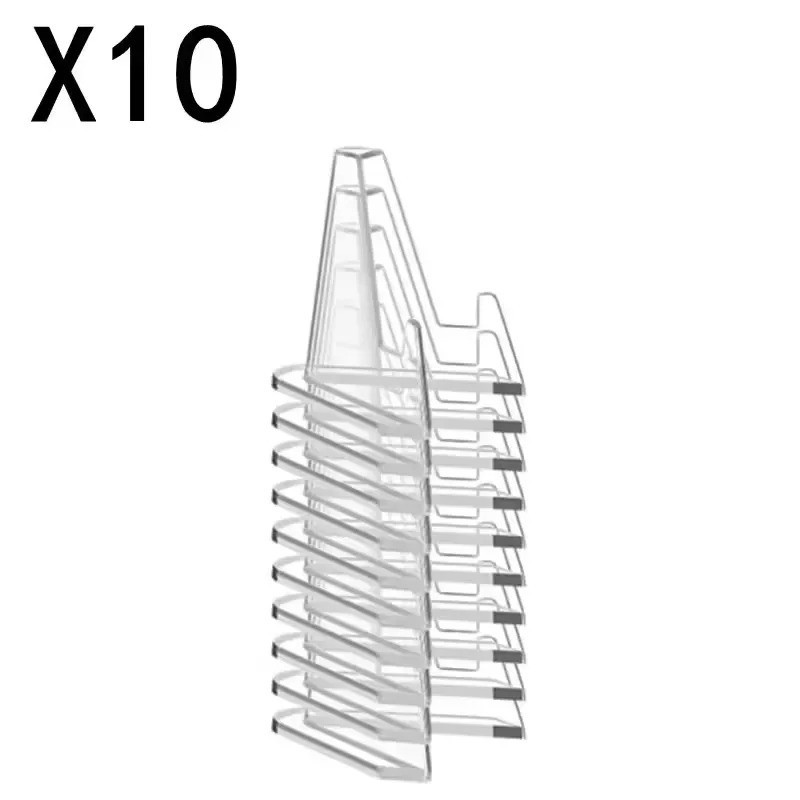 1-30Pcs Pack Clear Card Stands, Arcylic Card Display for Sports Graded