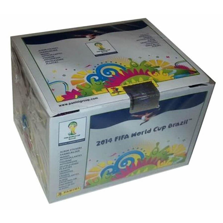 2014 Panini Brazil FIFA World Cup Soccer Stickers 100ct 14PASWCST-100