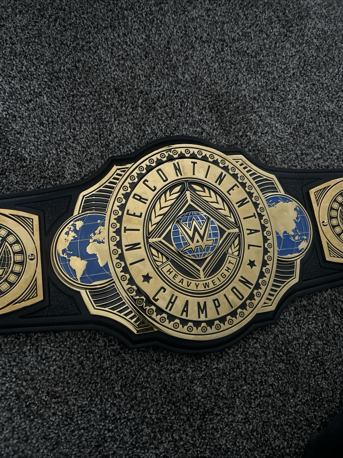 WWE Intercontinental Championship Replica Title Belt – Gold Black Blue