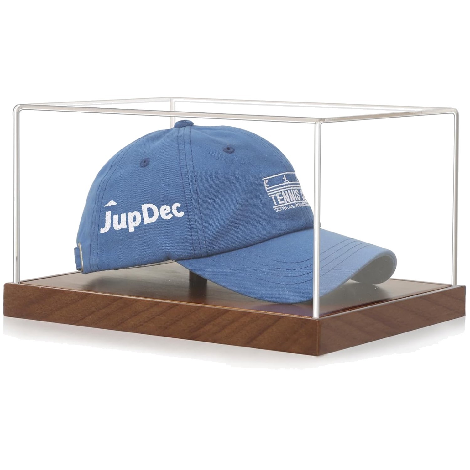Acrylic Baseball Cap Display Box with UV Protection