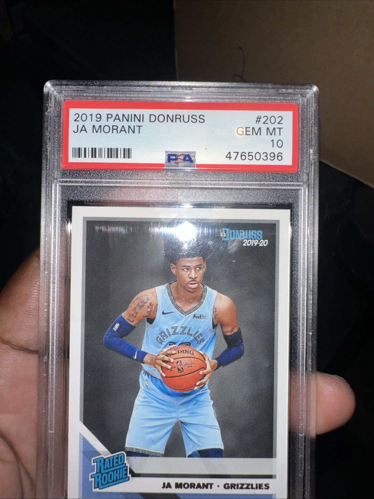 2019 Panini Donruss JA Morant