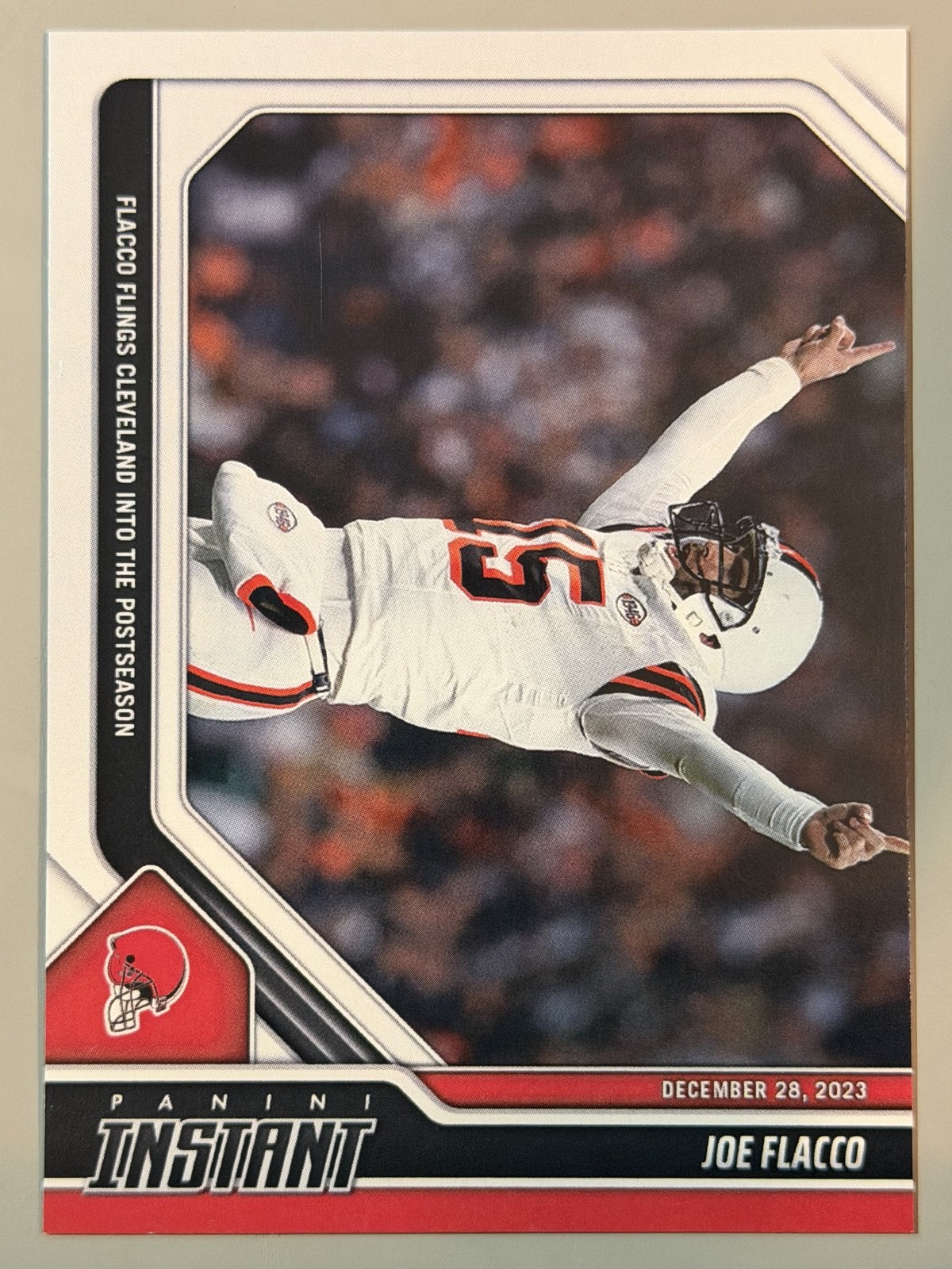 Joe Flacco 2023 Panini Instant NFL #111 /233 SP Browns
