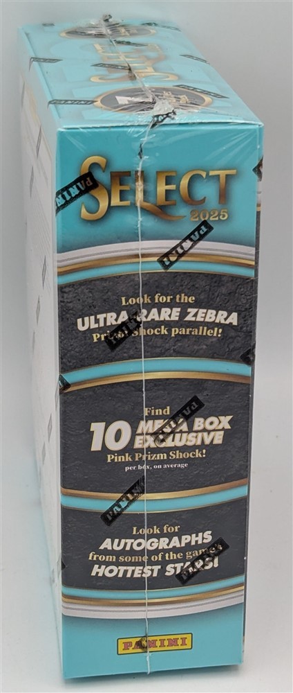 Factory Sealed Mega Box 2025 Panini Select NFL Football Cards