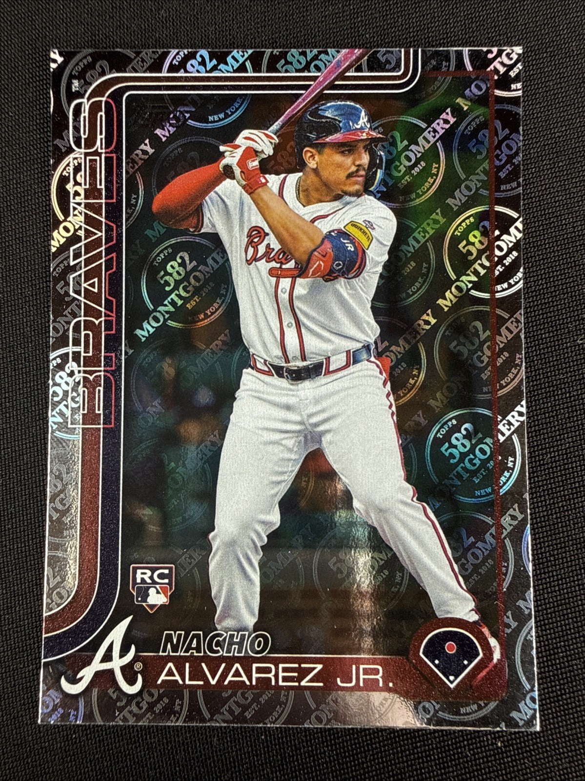 Nacho Alvarez Jr Rookie Card RC 2025 Topps 582 Montgomery Club Foil #223