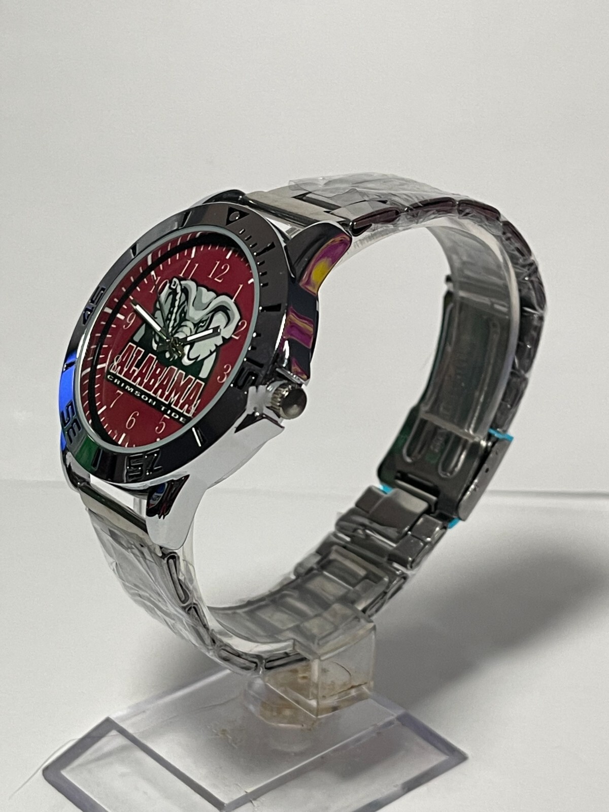 Alabama Crimson Tide NCAA Stainless-Steel Watch NEW