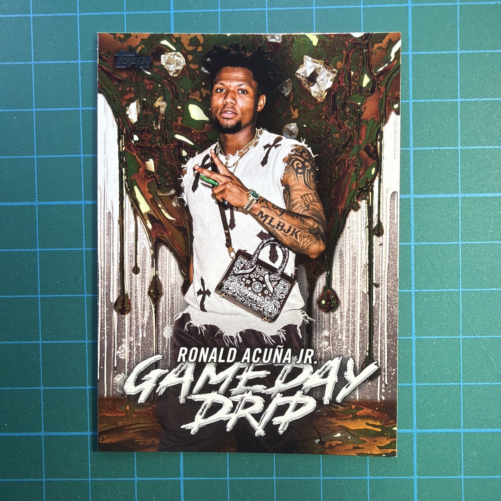 2026 Topps #GD-6 | Ronald Acuna Jr. | Gameday Drip | Atlanta Braves