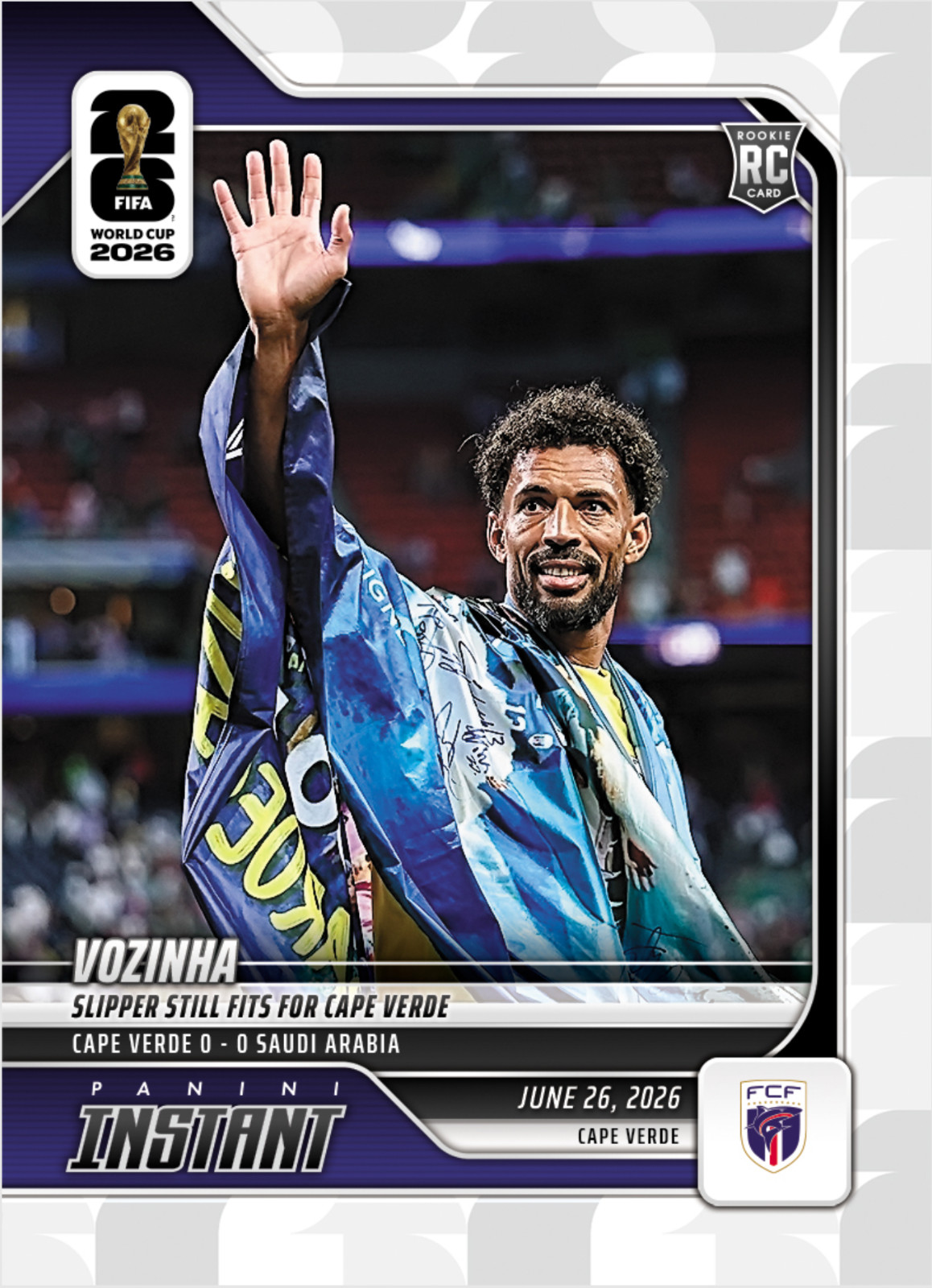 PRESALE PANINI INSTANT VOZINHA #146 Rookie Card RC FIFA WORLD CUP Goalie