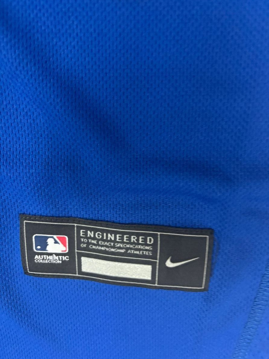 ANTHONY RIZZO Authentic Chicago Cubs Nike Home BLUE Flex Base Jersey Pick Size