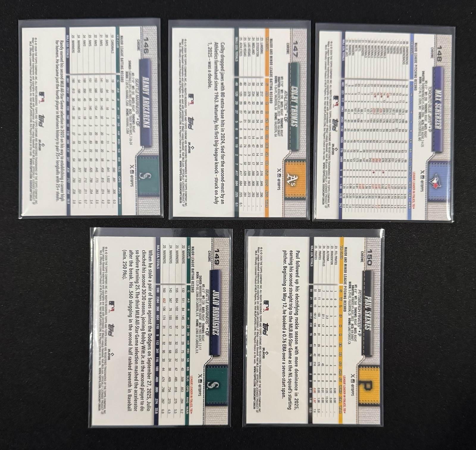 2026 Topps Chrome Baseball – 1 – 150 Base (You Pick) Multi-Buy Discounts