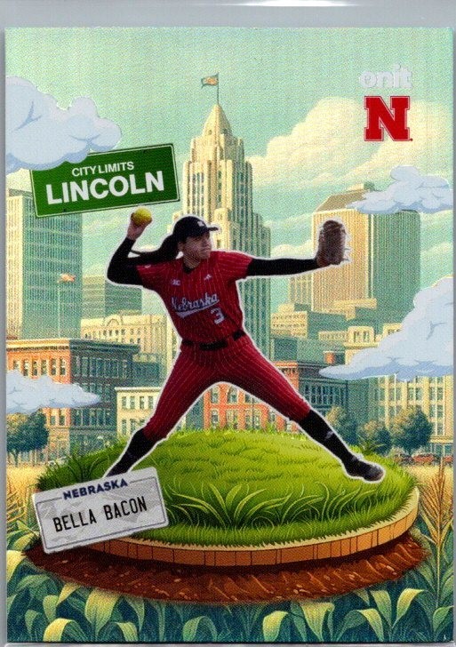 2026 ONIT Nebraska Softball #CL-2 Bella Bacon City Limits Daytime Rainbow (J)