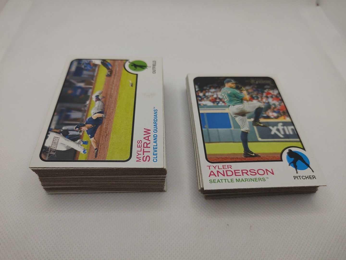 2022 topps heritage #301-471 complete your base set PYC