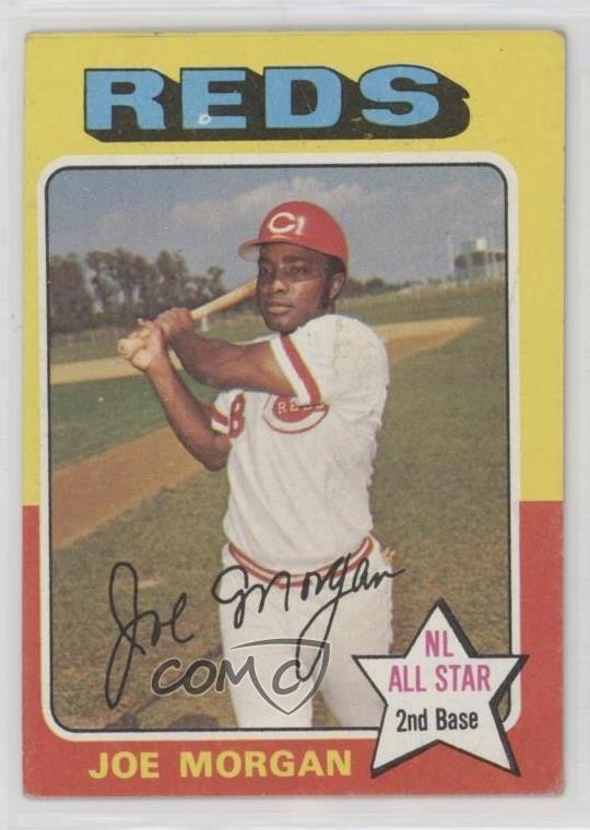 1975 Topps Joe Morgan #180 HOF 0mf6