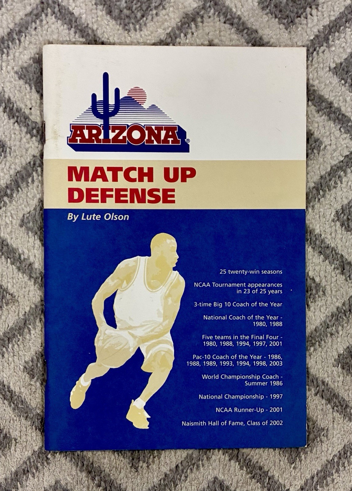 Arizona’s Match Up Defense by Lute Olson Basketball Hall of Famer (booklet)