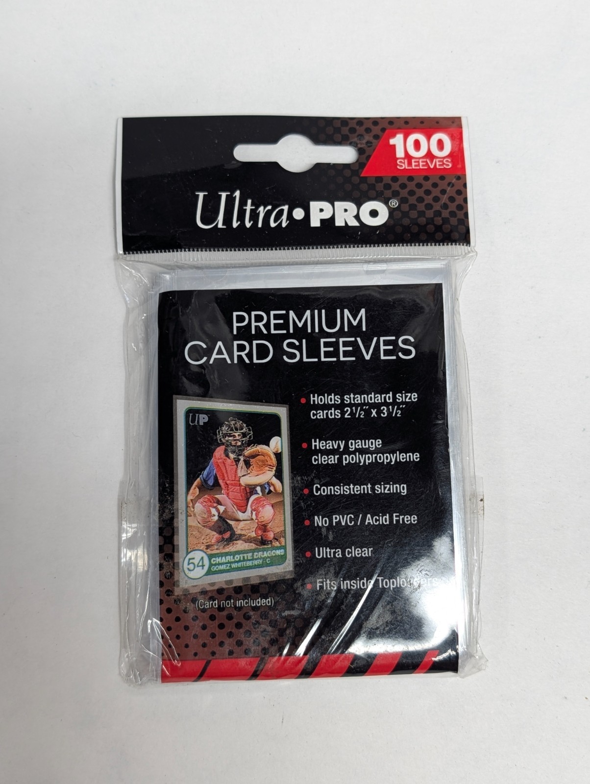 ULTRA PRO PREMIUM CARD SLEEVES BRAND NEW PACK OF 100 STANDARD SIZE