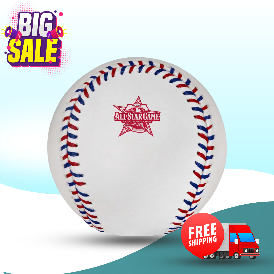 [FASH SALE] Rawlings Official 2026 MLB All-Star Game Logo Baseball with Case