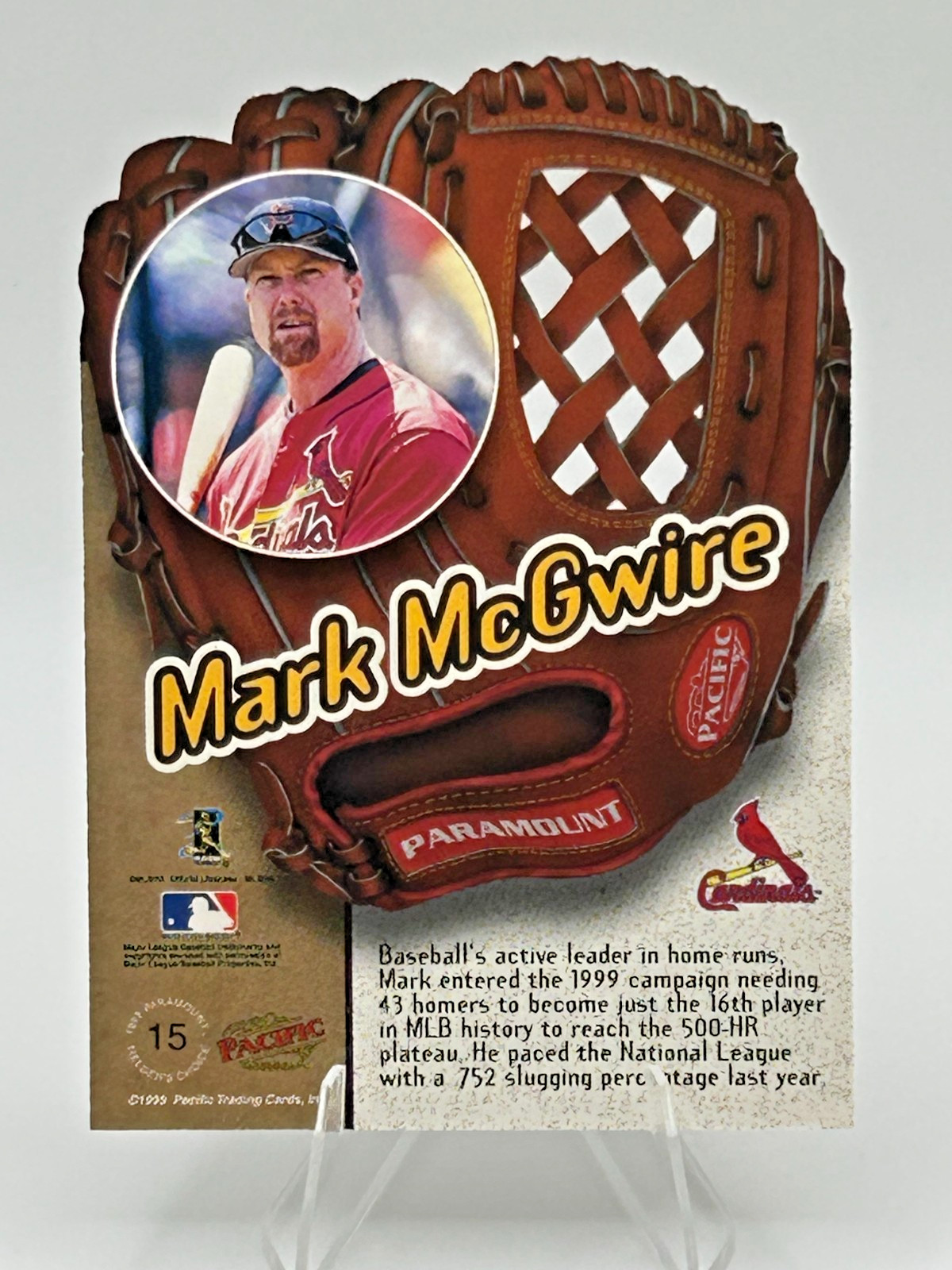1999 Paramount Fielder’s Choice Mark McGwire