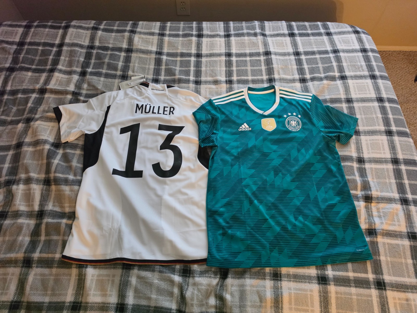 Adidas Germany National Soccer / Football team size large BUNDLE