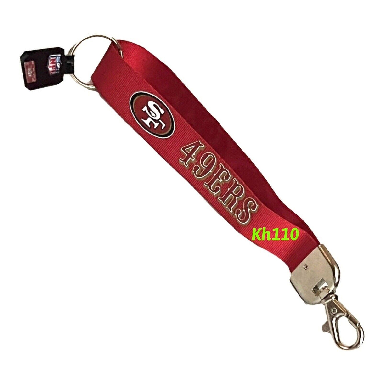NFL San Francisco 49ers Wristlet Lanyard-Red -Aminco