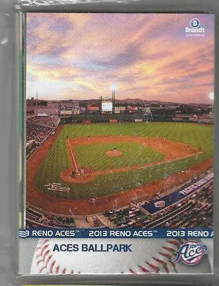 2013 RENO ACES TEAM SET NEW COMPLETE AAA ARIZONA