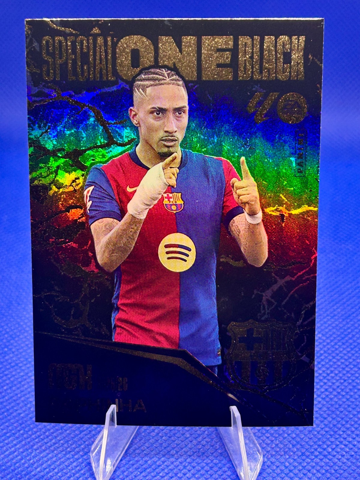 2025-26 Panini La Liga Megacracks MGK Raphinha Special One Black #11