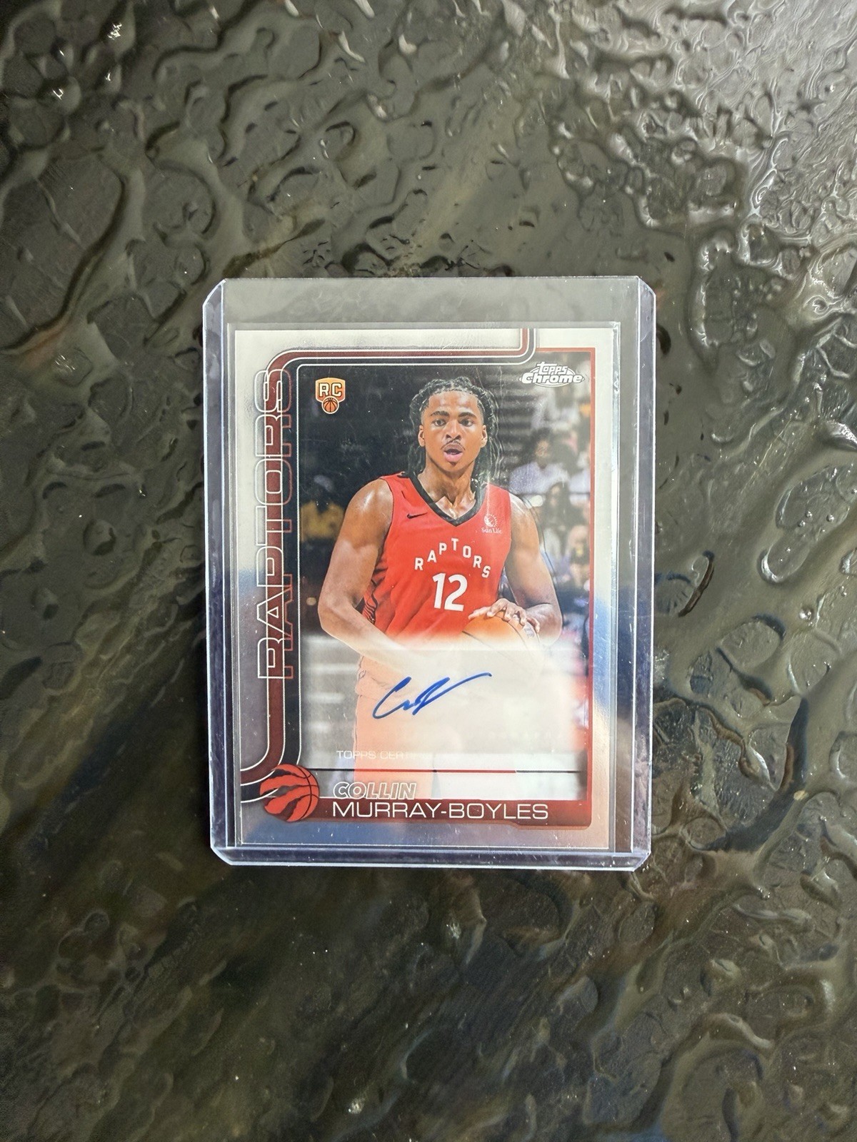 Topps 2025-26 Chrome Collin Murray-Boyles Raptors Auto TCAR-CMB