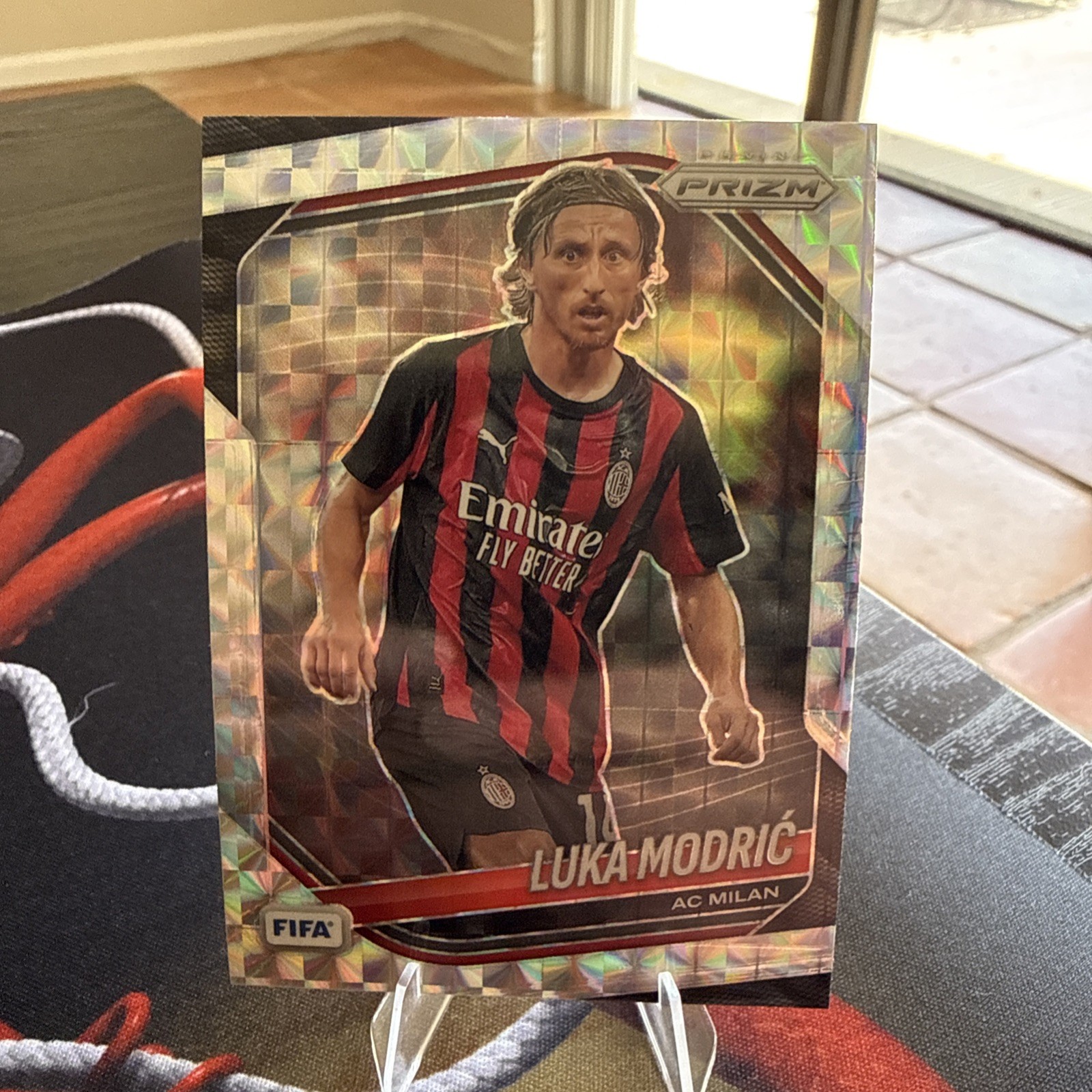 Panini Prizm FIFA Soccer 2025-26 Luka Modrić Prizm #19 AC Milan Croatia