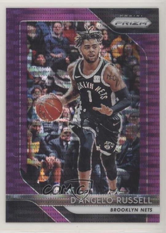 2018-19 Panini Prizm Purple Pulsar Prizm 16/35 D’Angelo Russell #248 zk7