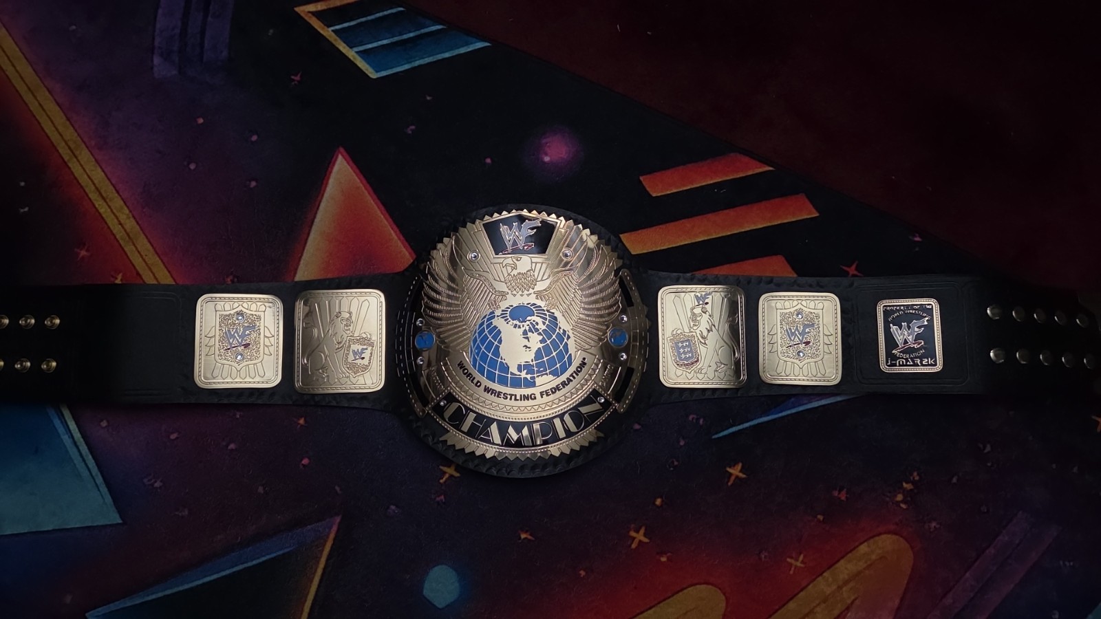 Big Eagle Attitude Era Wrestling Championship Replica Belt Adult Size