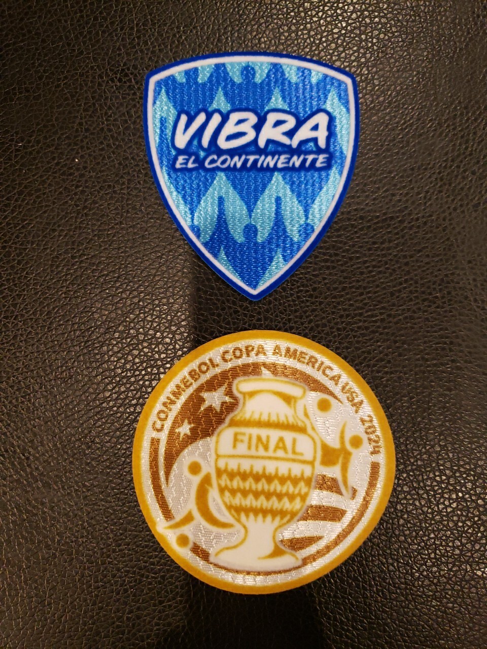 COLOMBIA COPA AMERICA 2024 FINAL MATCH DETAIL PATCH SET SOCCER