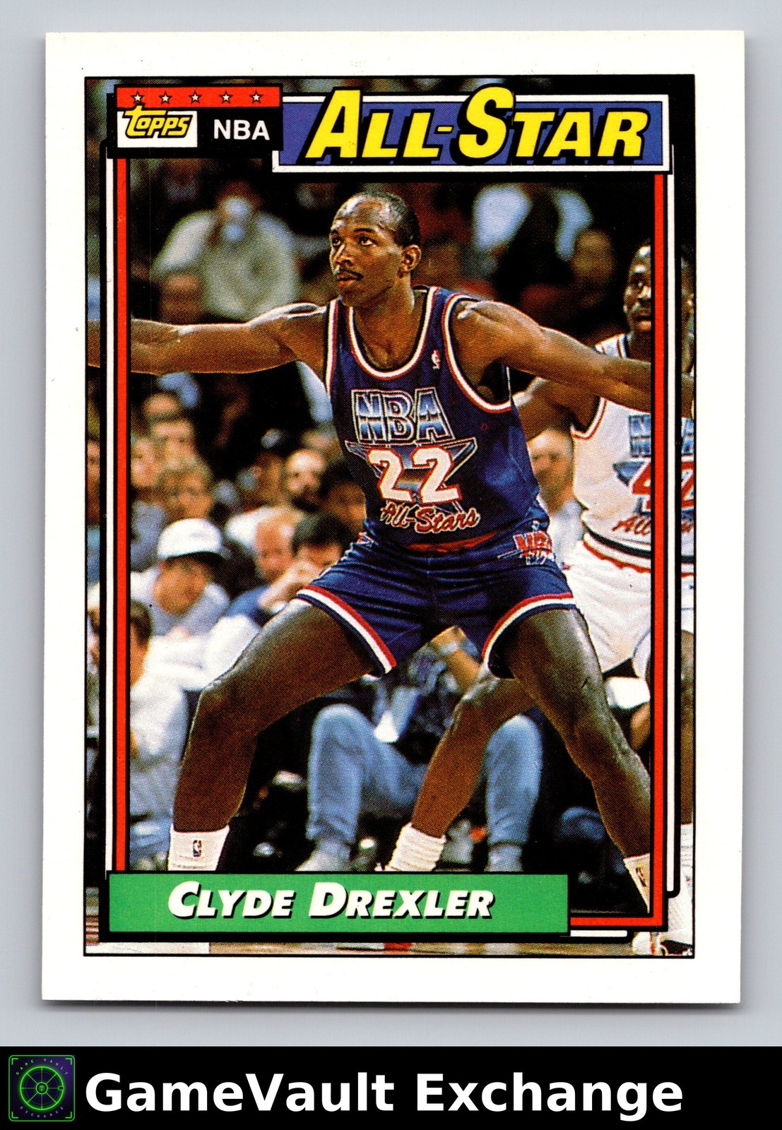 1992 Topps CLYDE DREXLER #102 NM