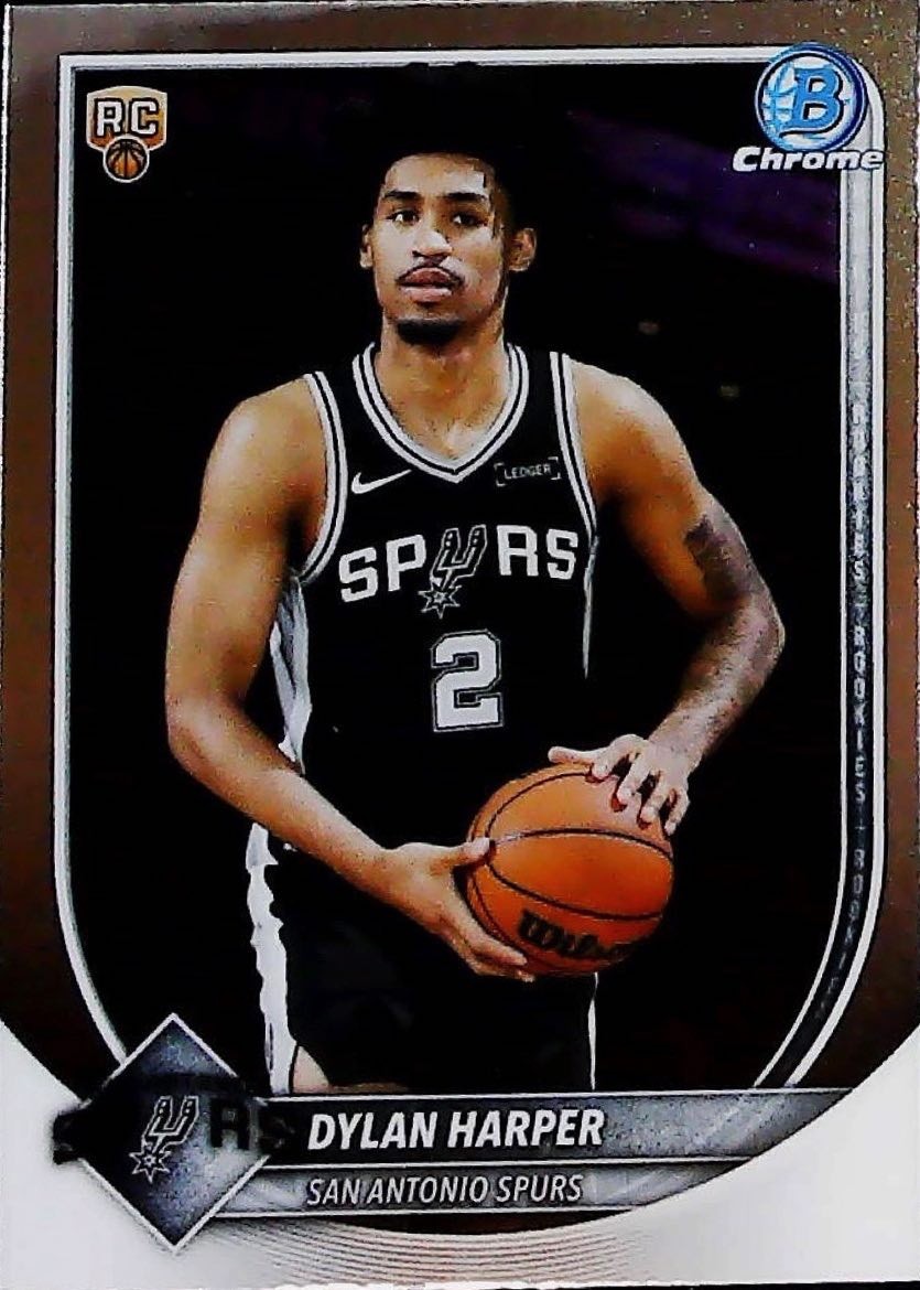 2025-26 Bowman #BCV-2 Dylan Harper Chrome