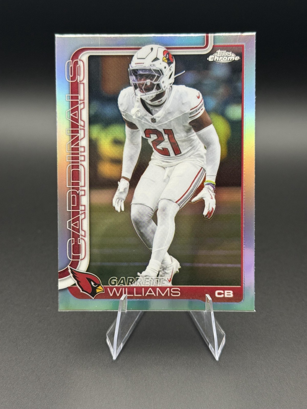 2025 Topps Chrome #6 Garrett Williams Refractor