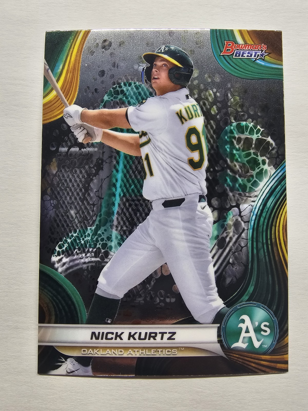 2024 Bowman’s Best Top Prospects Nick Kurtz #TP-14 Oakland Athletics