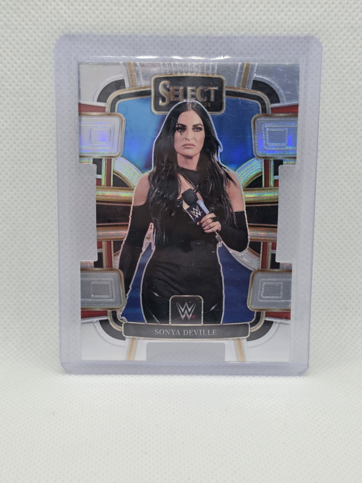 2024 Panini Select WWE – Concourse Sonya DeVille #62 Silver Prizm Die-Cut