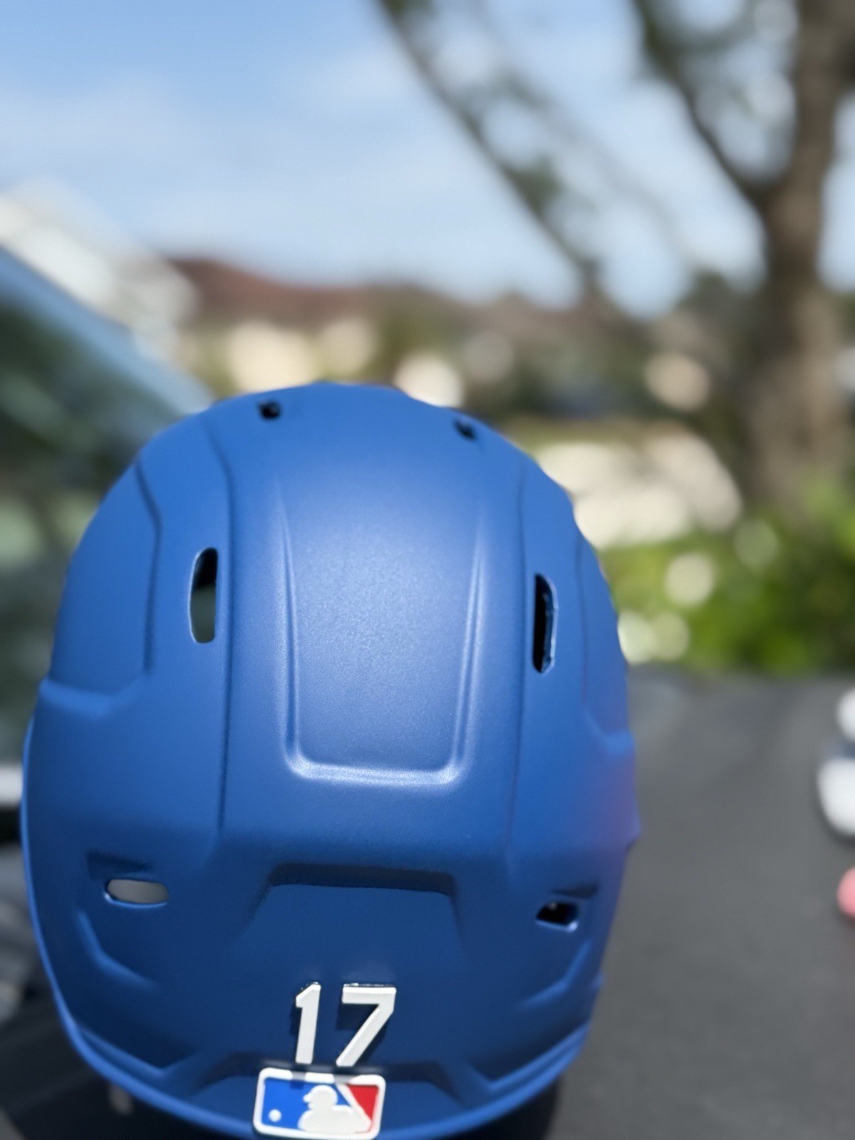 LOS ANGELES DODGERS OHTANI AUTHENTIC RAWLINGS MACH PRO CUSTOM BATTING HELMET