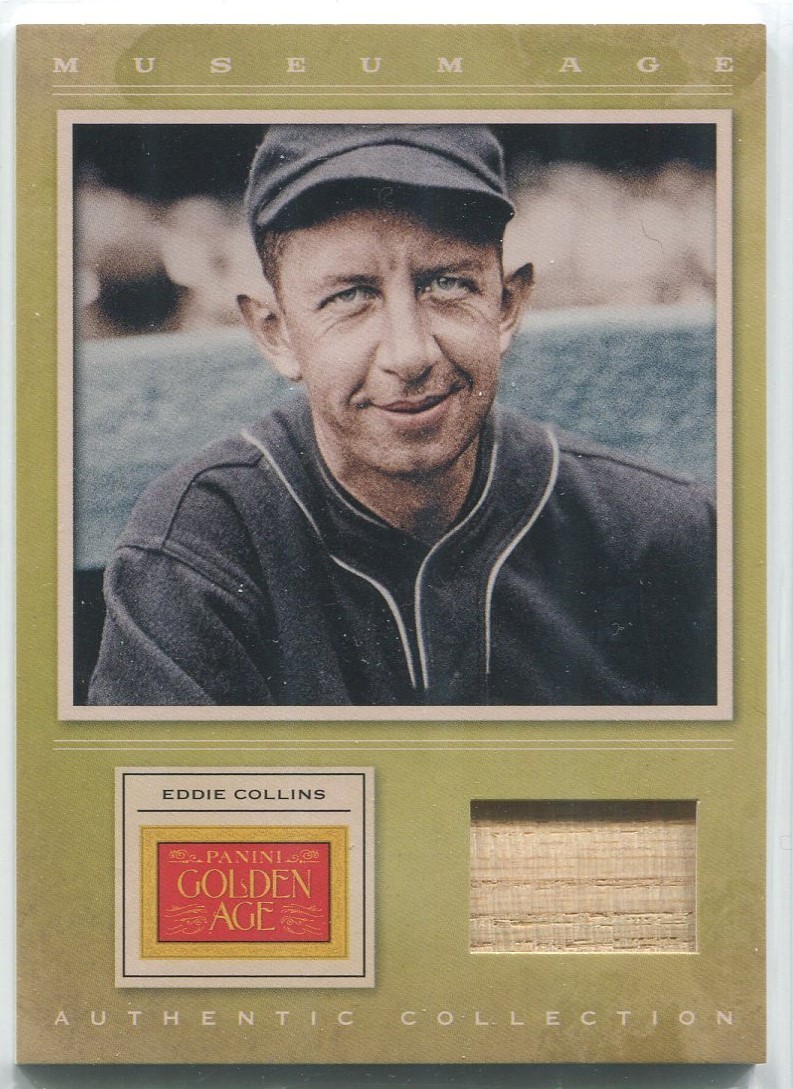 2012 Panini Golden Age Eddie Collins Bat Relic (4) Chicago White Sox