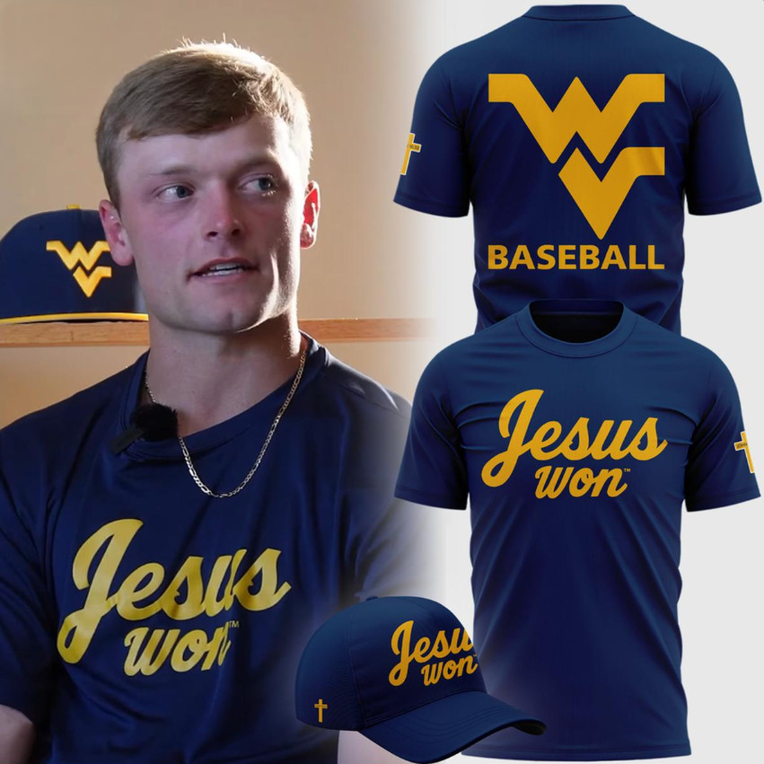 HOT NEW ITEM! West Virginia Mountaineers 2026 Jesus Won T-Shirt S-5XL