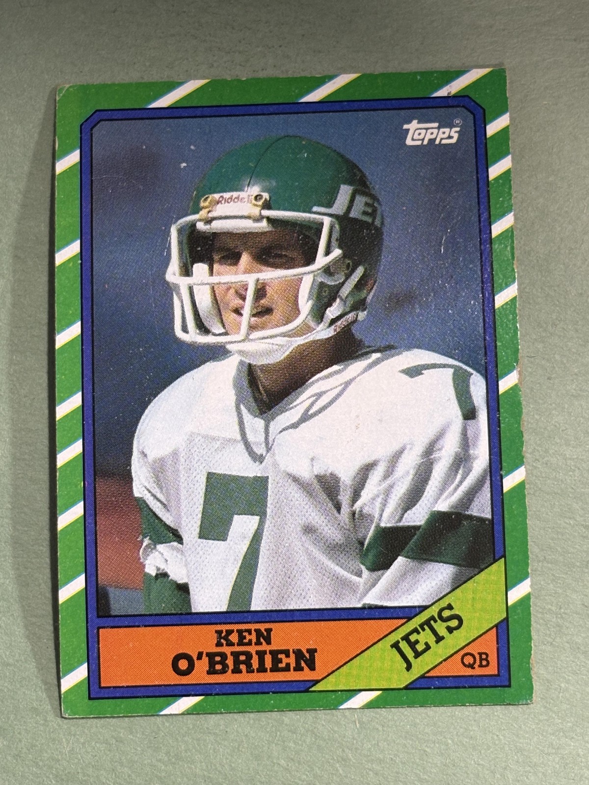 Ken O’Brien 1986 Topps New York Jets #95 MM324