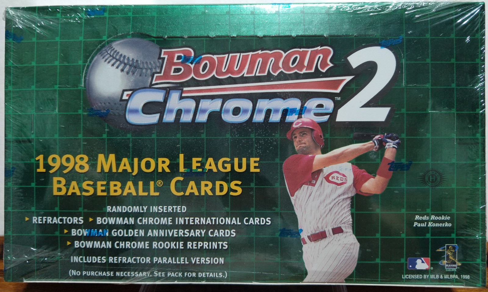 1998 Bowman Chrome 2 Major League Baseball (Factory Sealed Box)