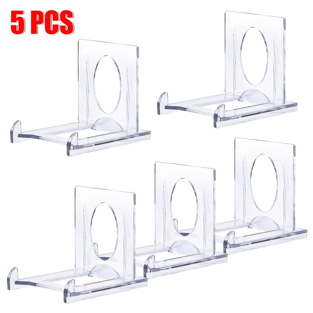5-20x Mini Clear Adjustable Acrylic Easel Display Stand Holder For Trading Card