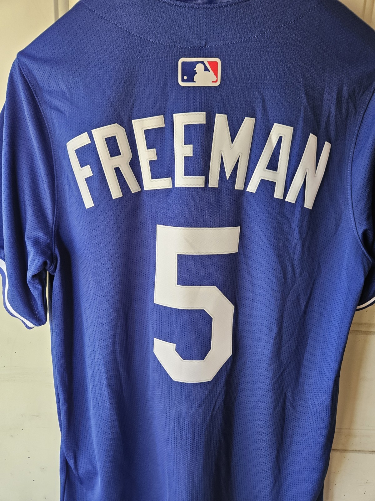 Nike Los Angeles Dodgers Freddie Freeman #5 Alternate Blue Jersey Small $200