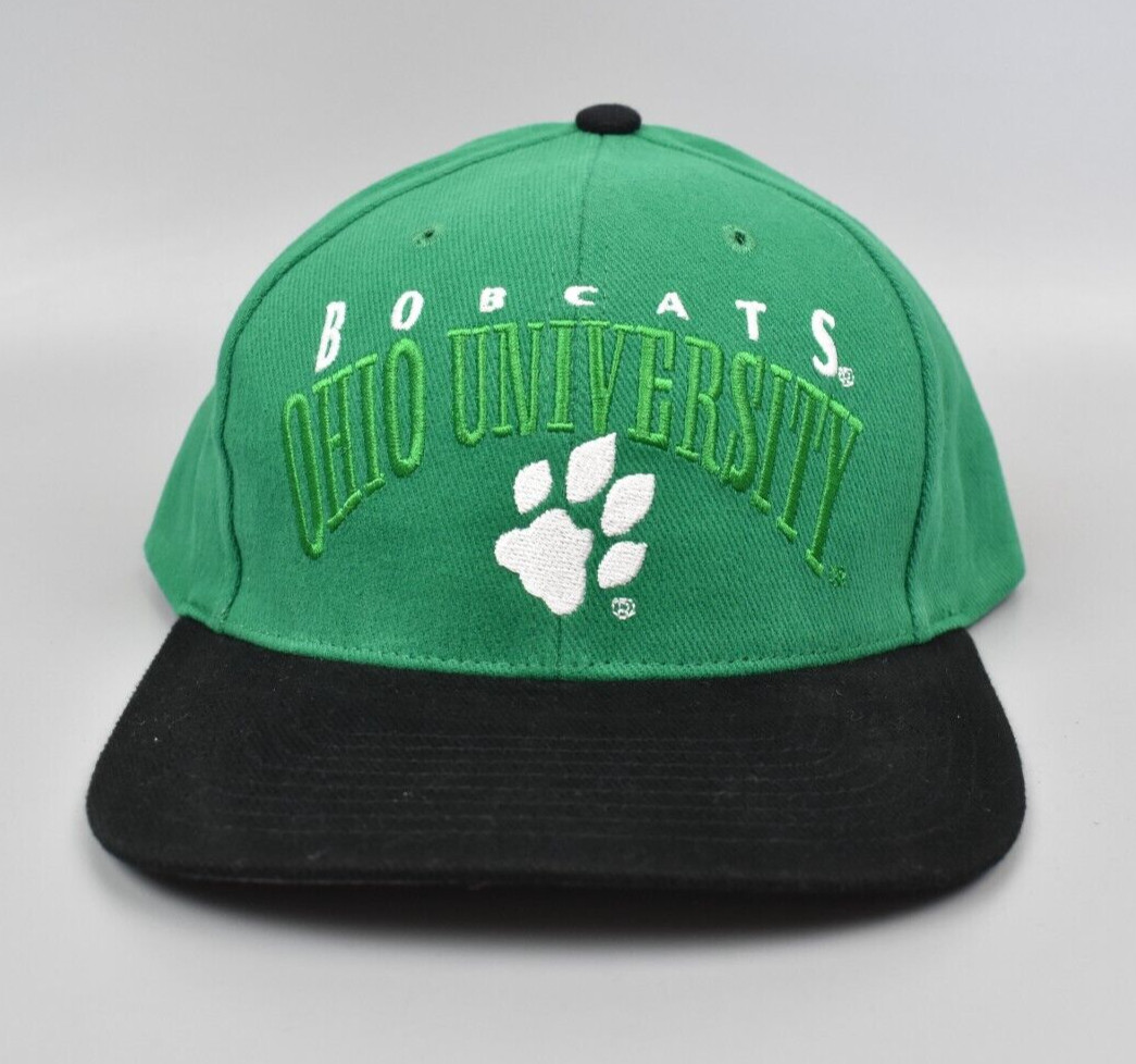 Ohio University Bobcats Vintage Twins Enterprise Strapback Cap Hat – NWT