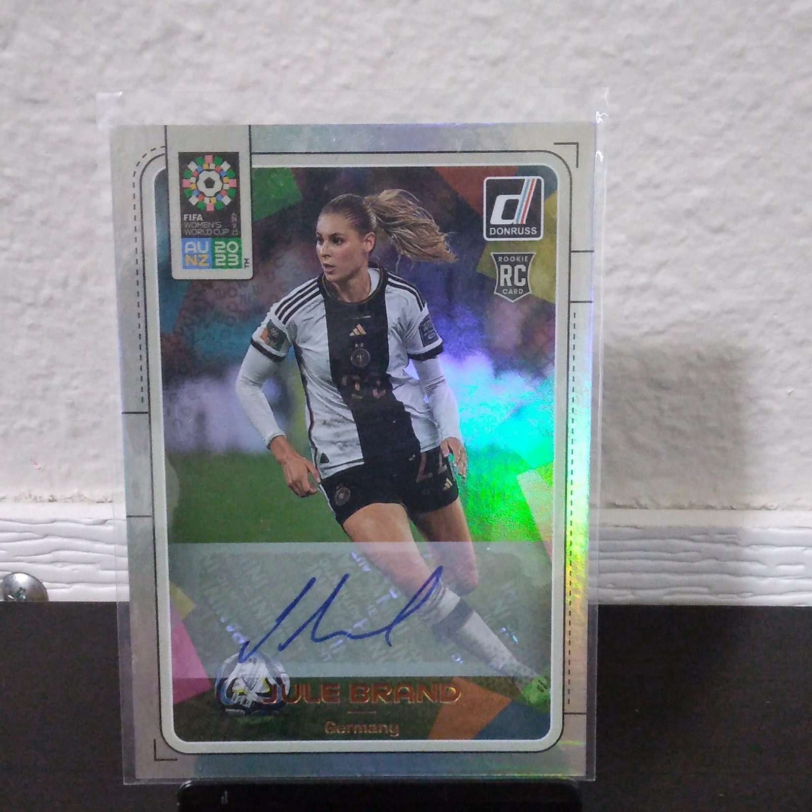 Panini 2023 Donruss FIFA Women’s World Cup Jule Brand RC Auto #212 Germany