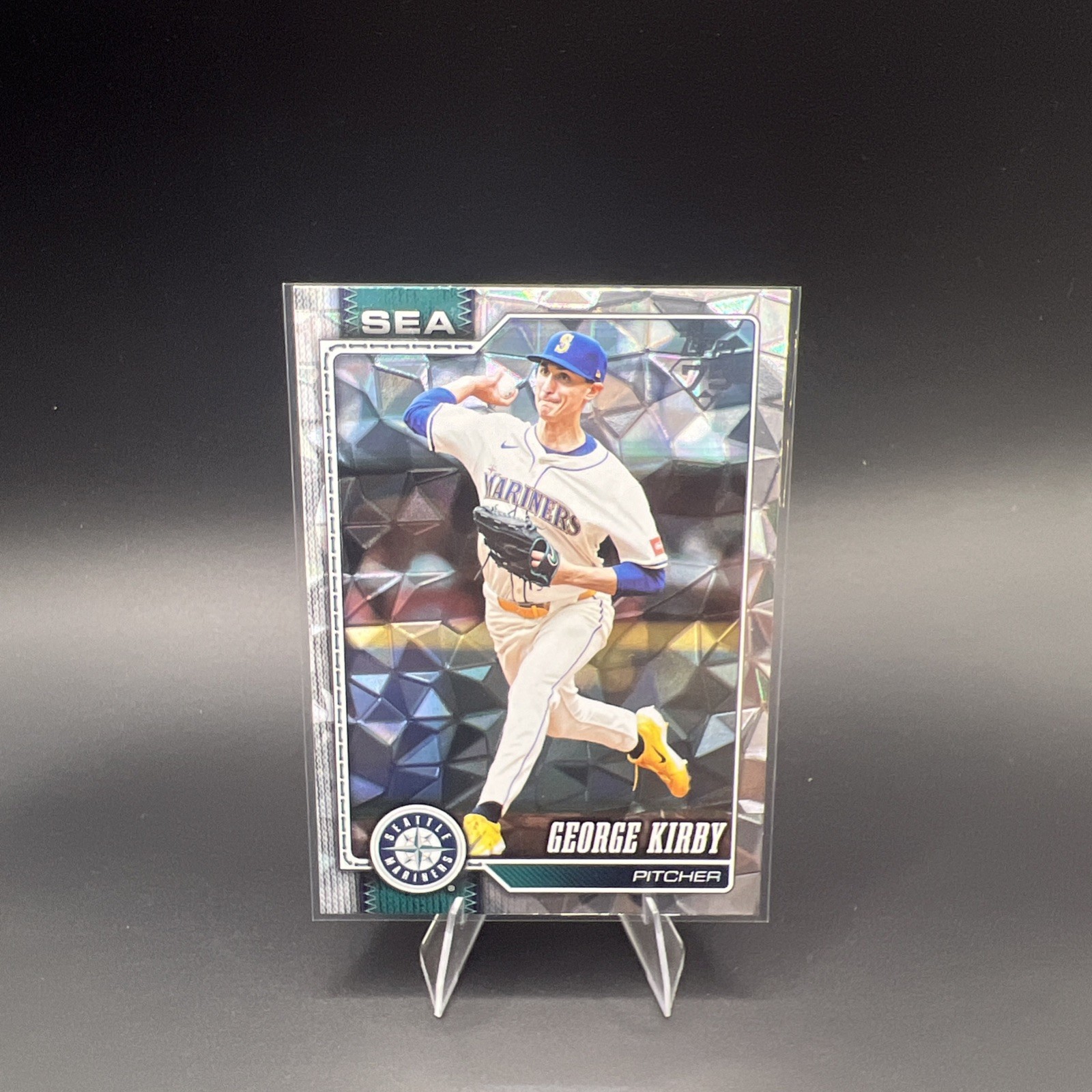 2026 Topps Series 2 George Kirby #493 Diamante Foil